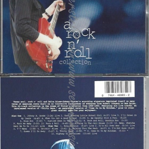CD--JOHNNY WINTER | --A ROCK'N'ROLL COLLECTION