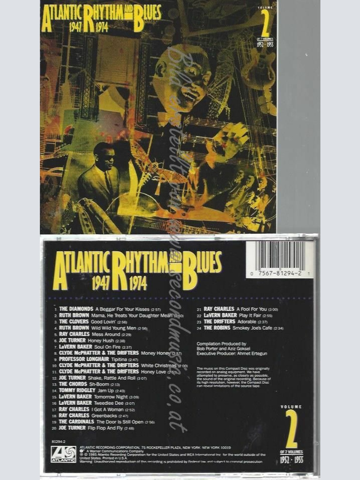 CD--VARIOUS [R, B, ET AL. | --ATLANTIC RHYTHM'N BLUES VOL.2