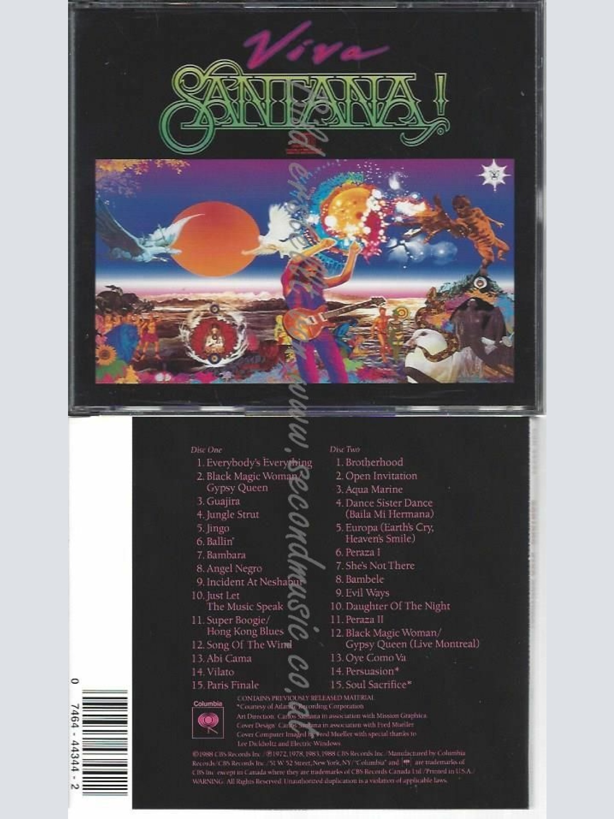 CD--SANTANA | --VIVA SANTANA!