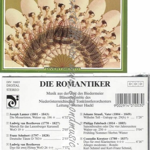 CD-- -DIE ROMANTIKER (MUSIK AUS DER ZEIT DES BIEDERMEIER)