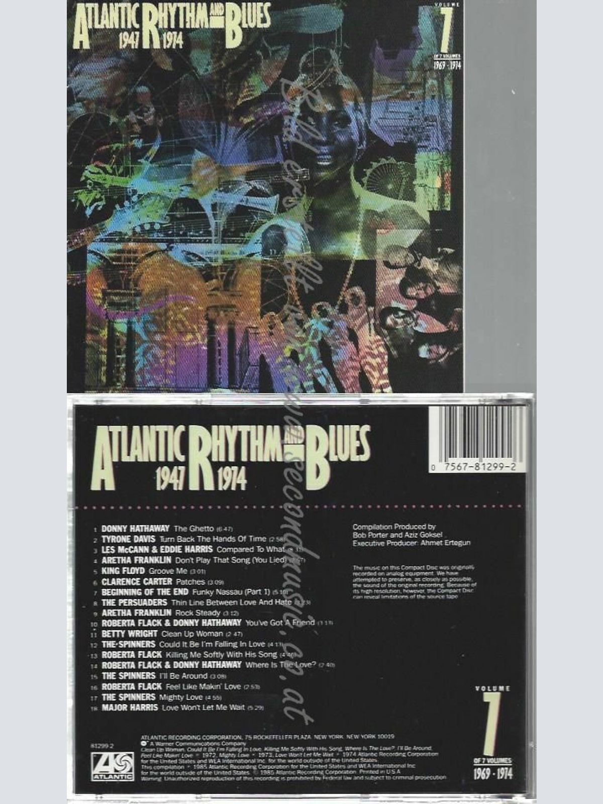 CD--VARIOUS | --ATLANTIC R & B VOL.7