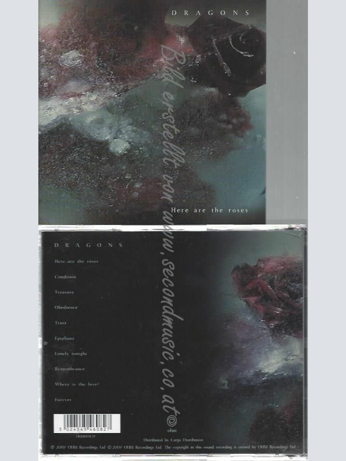 CD--DRAGONS | --HERE ARE THE ROSES