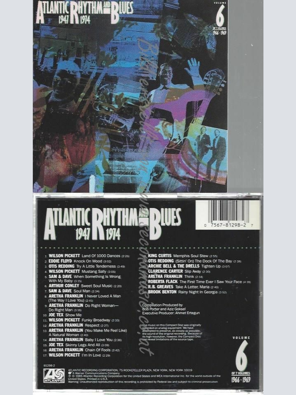 CD--VARIOUS | --ATLANTIC RHYTHM & BLUES -, VOL.: -6