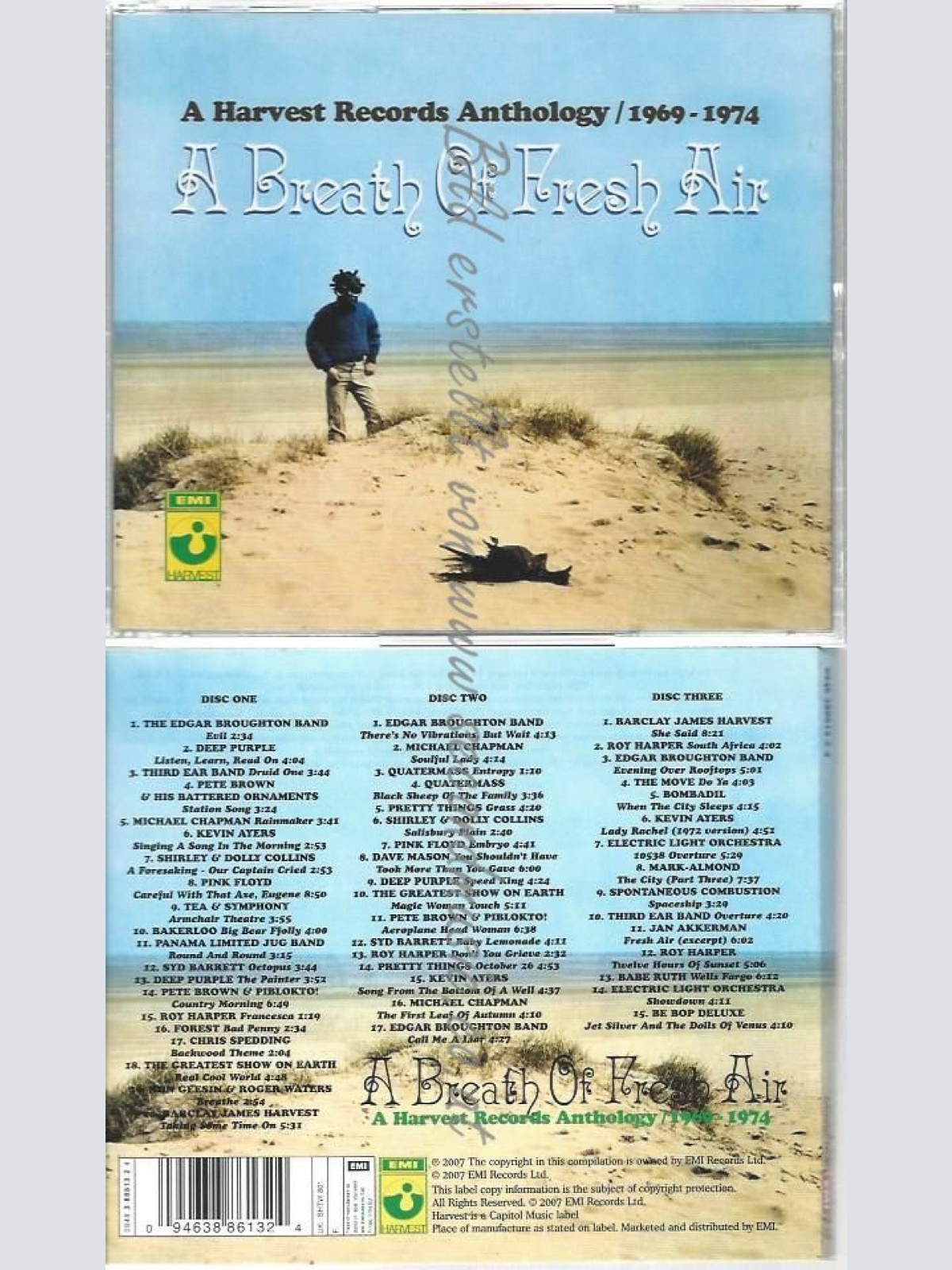 CD-- -A BREATH OF FRESH AIR - A HARVEST RECORDS ANTHOLOGY -1969-74