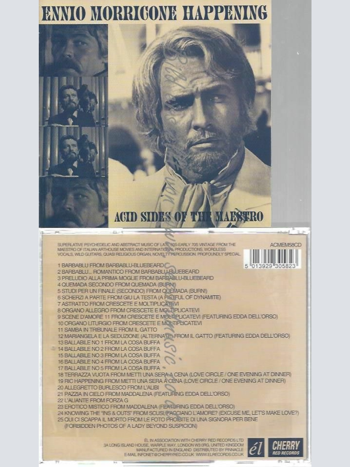 CD--ENNIO MORRICONE | --HAPPENING