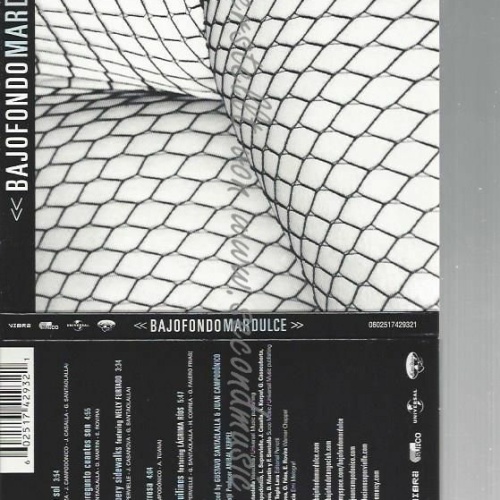 CD--BAJOFONDO TANGO CLUB UND BAJOFONDO | --MAR DULCE
