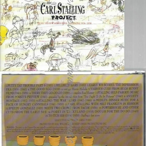 CD--CARL STALLING | --MUSIC FROM WB CARTOON
