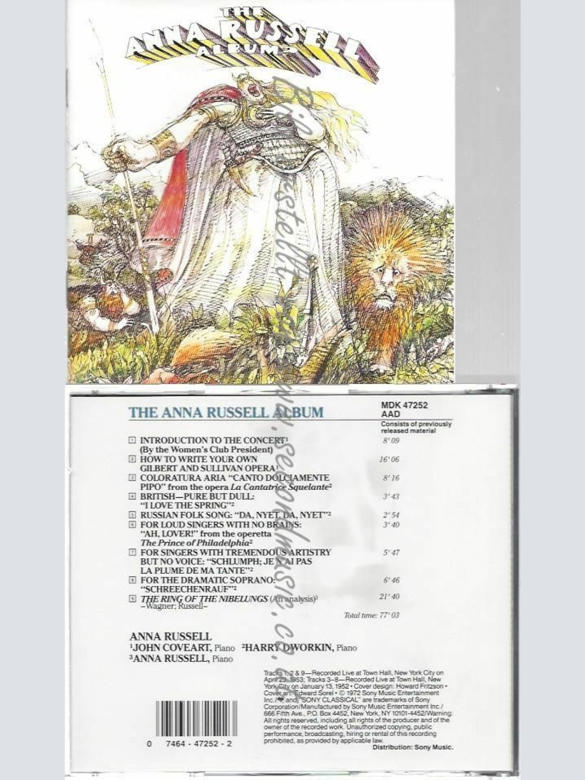 CD--ANNA RUSSELL ALBUM | --ANNA RUSSELL ALBUM