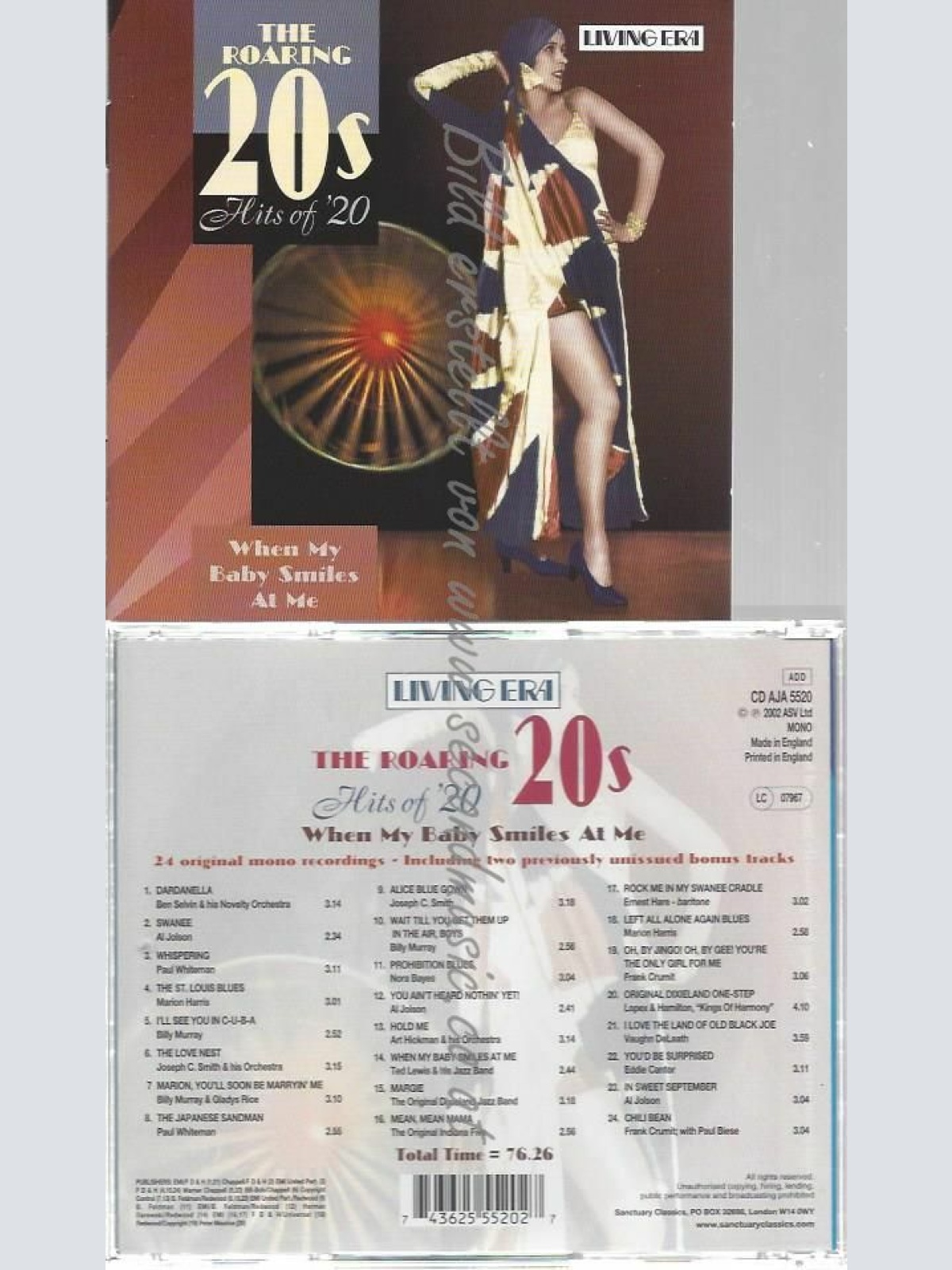 CD--VARIOUS | --HITS OF 20'-WHEN BABY SMILES