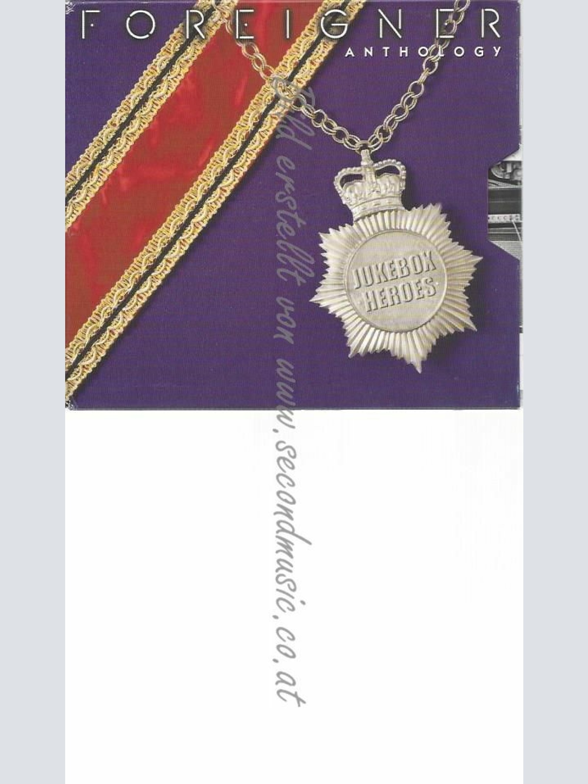 CD--FOREIGNER | --JUKE BOX HEROES-THE ANTHOLOGY