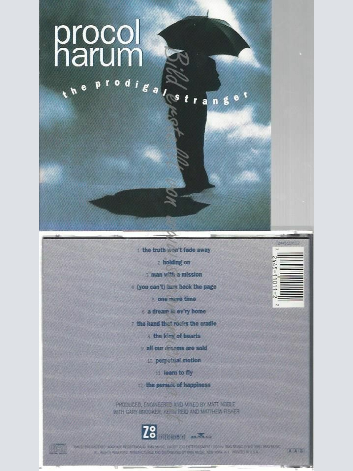 CD--PROCOL HARUM | --PRODIGAL STRANGER