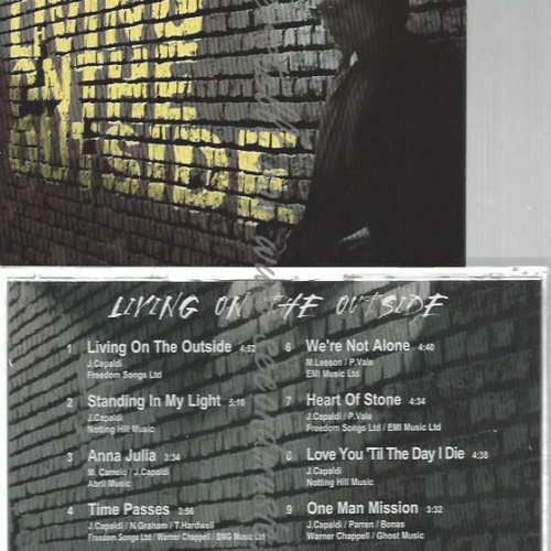 CD--JIM CAPALDI | --LIVING ON THE OUTSIDE