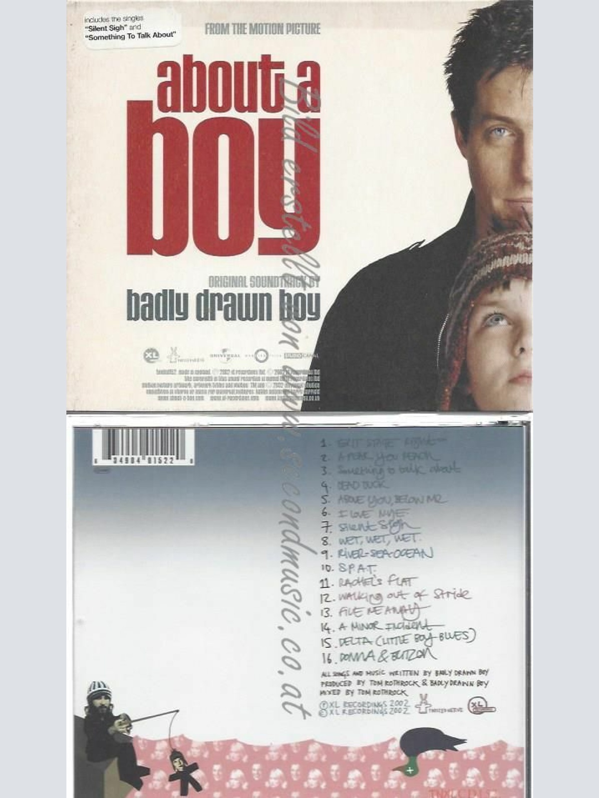 CD--BADLY DRAWN BOY | --ABOUT A BOY ODER DER TAG DER TOTEN ENTE