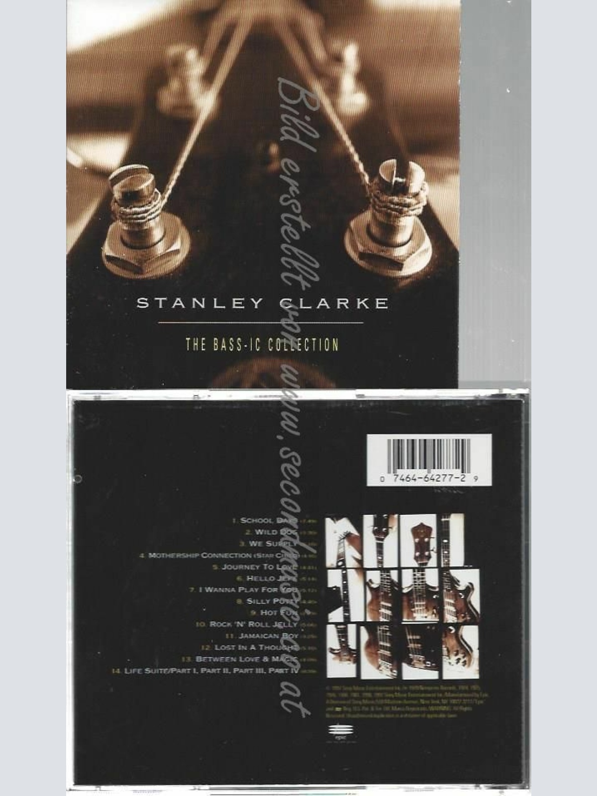 CD--STANLEY CLARKE  & GEORGE DUKE | --BASS-IC COLLECTION