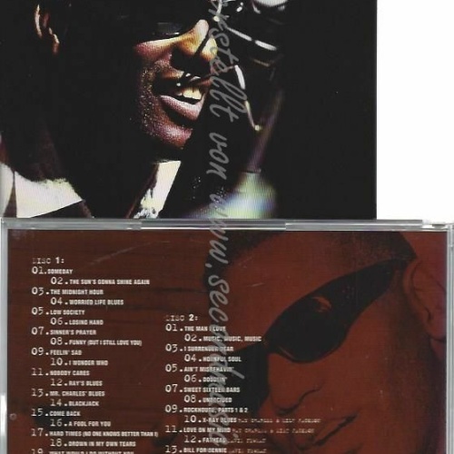 CD--RAY CHARLES--BLUES + JAZZ