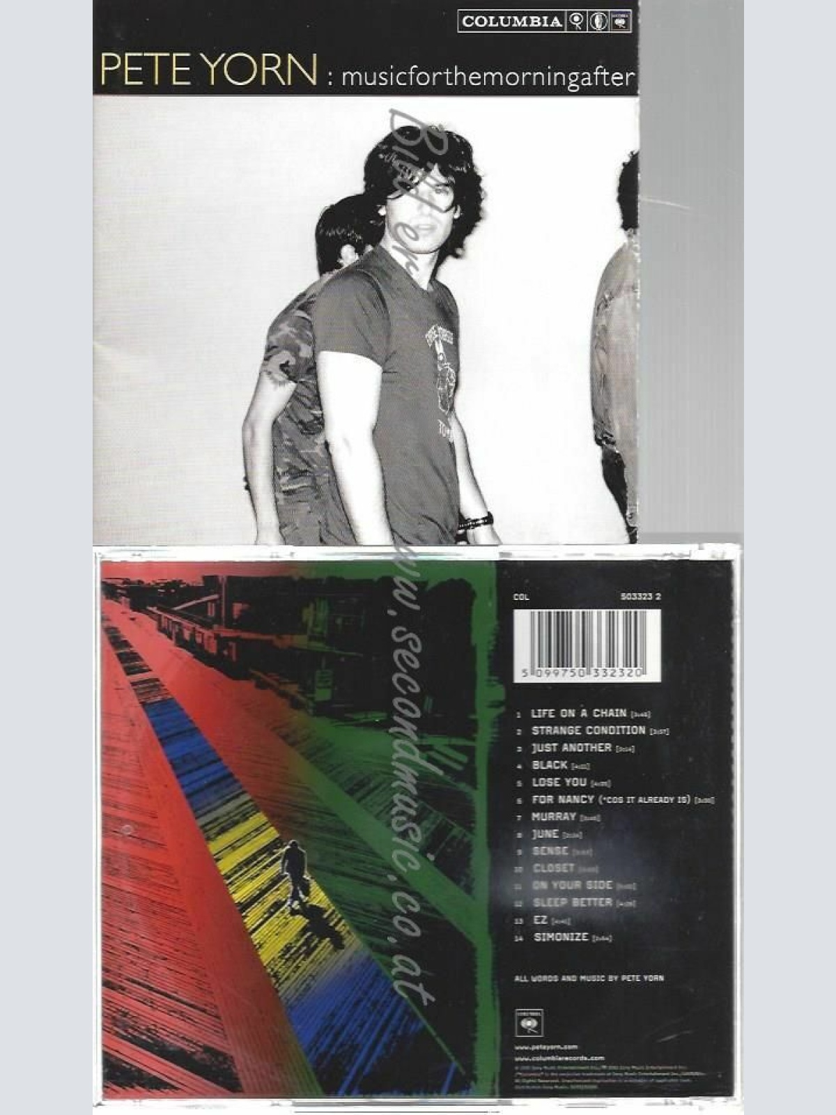 CD--PETE YORN | --MUSICFORTHEMORNINGAFTER