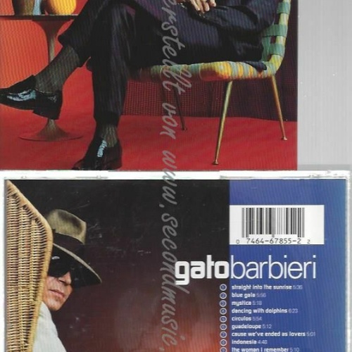 CD--GATO BARBIERI | --QUE PASA