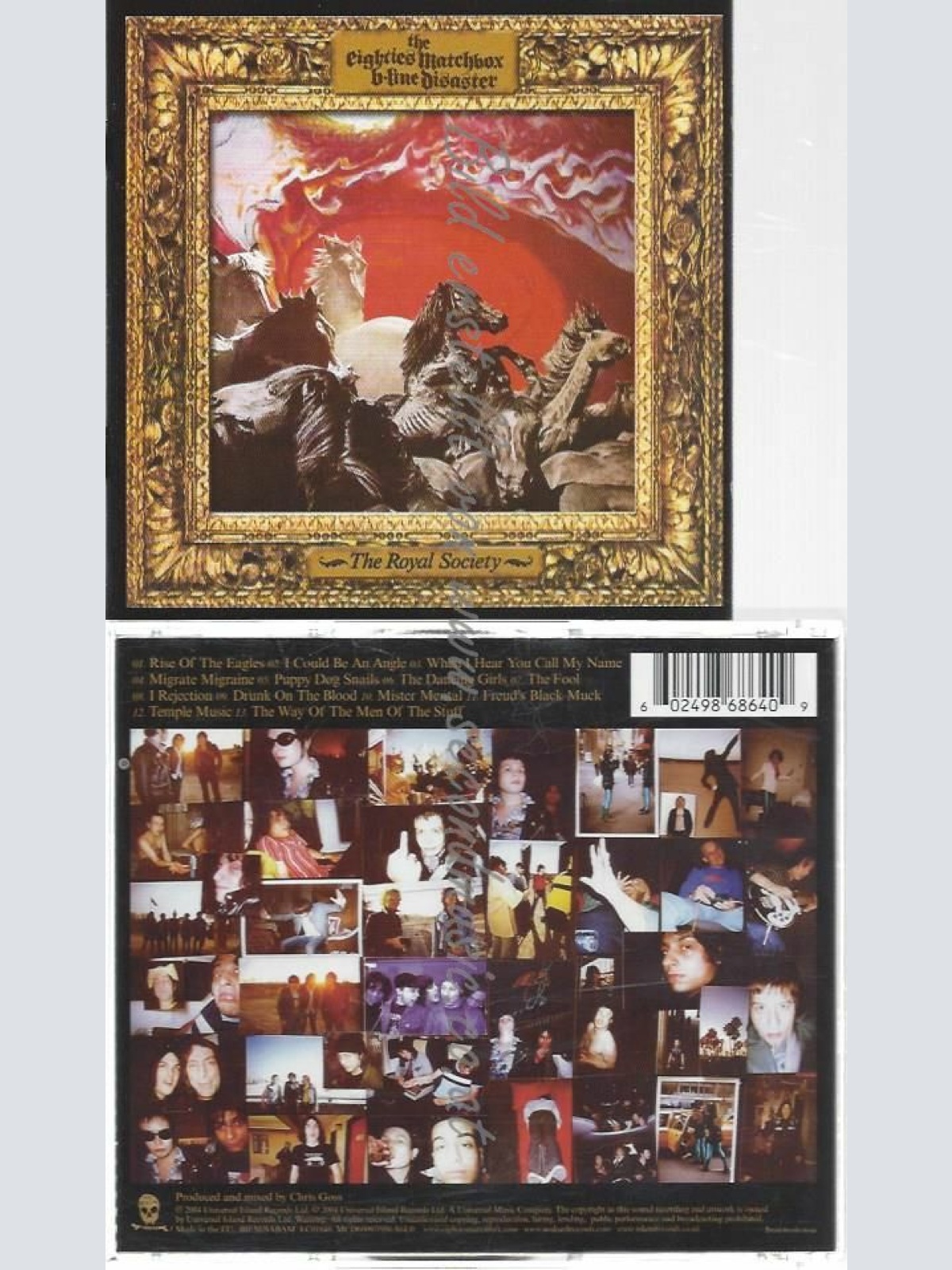 CD--EIGHTIES MATCHBOX B-LINE DISASTER | --ROYAL SOCIETY