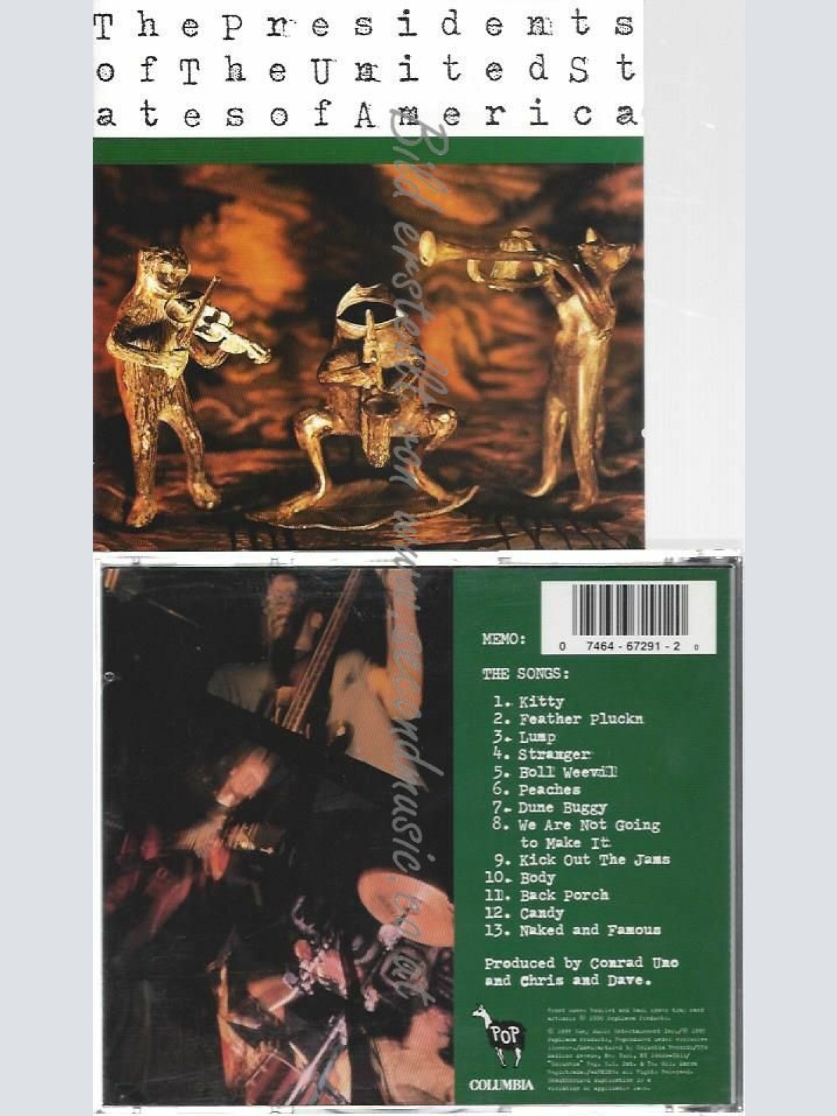 CD--THE PRESIDENTS OF THE UNITED STATES OF AMERICA | --S. T.