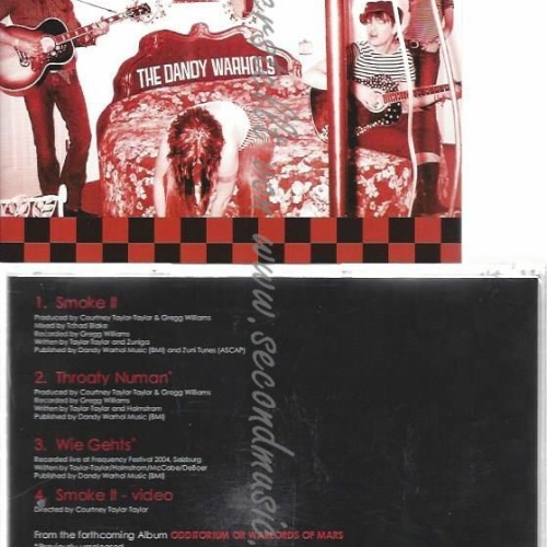 CD--DANDY WARHOLS | --SMOKE IT