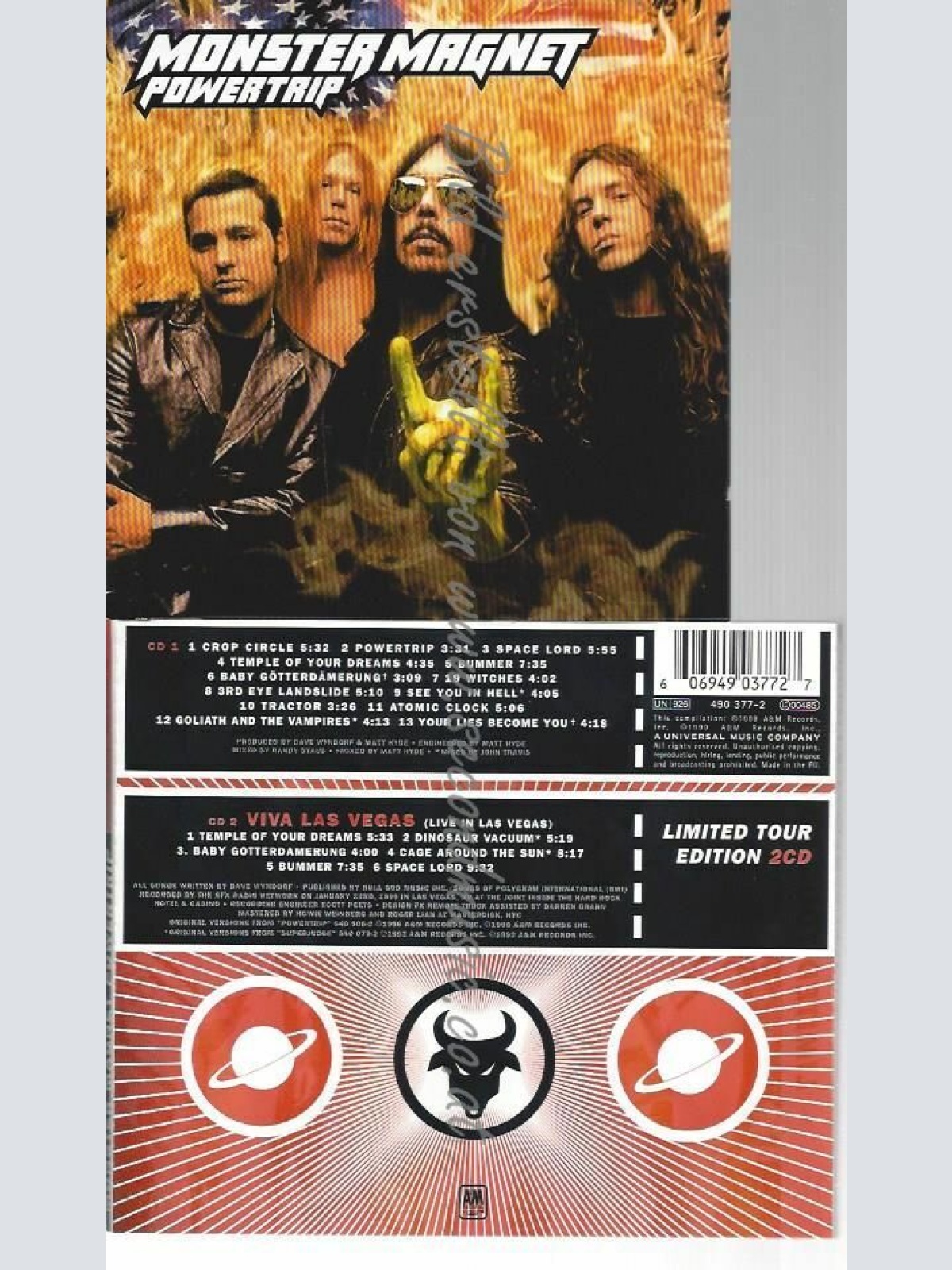 CD--MONSTER MAGNET | --POWERTRIP TOUR EDITION
