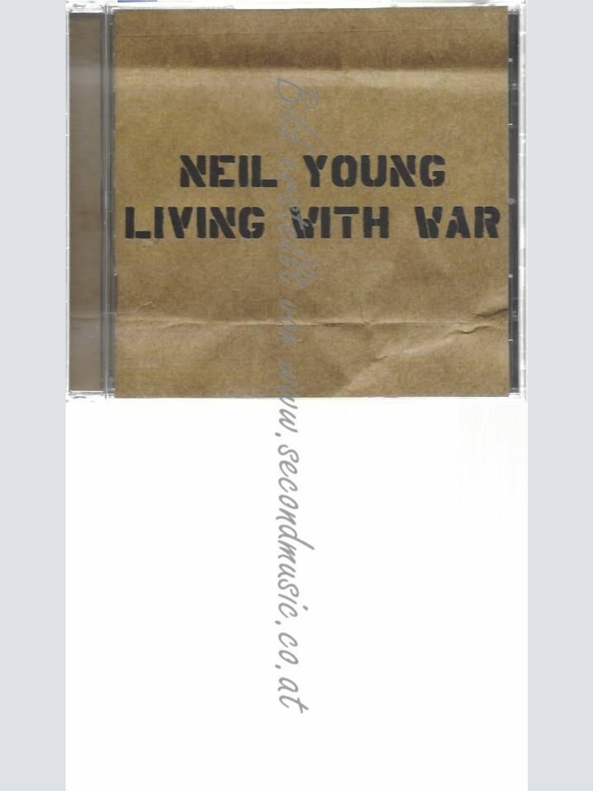 CD--NEIL YOUNG | --LIVING WITH WAR