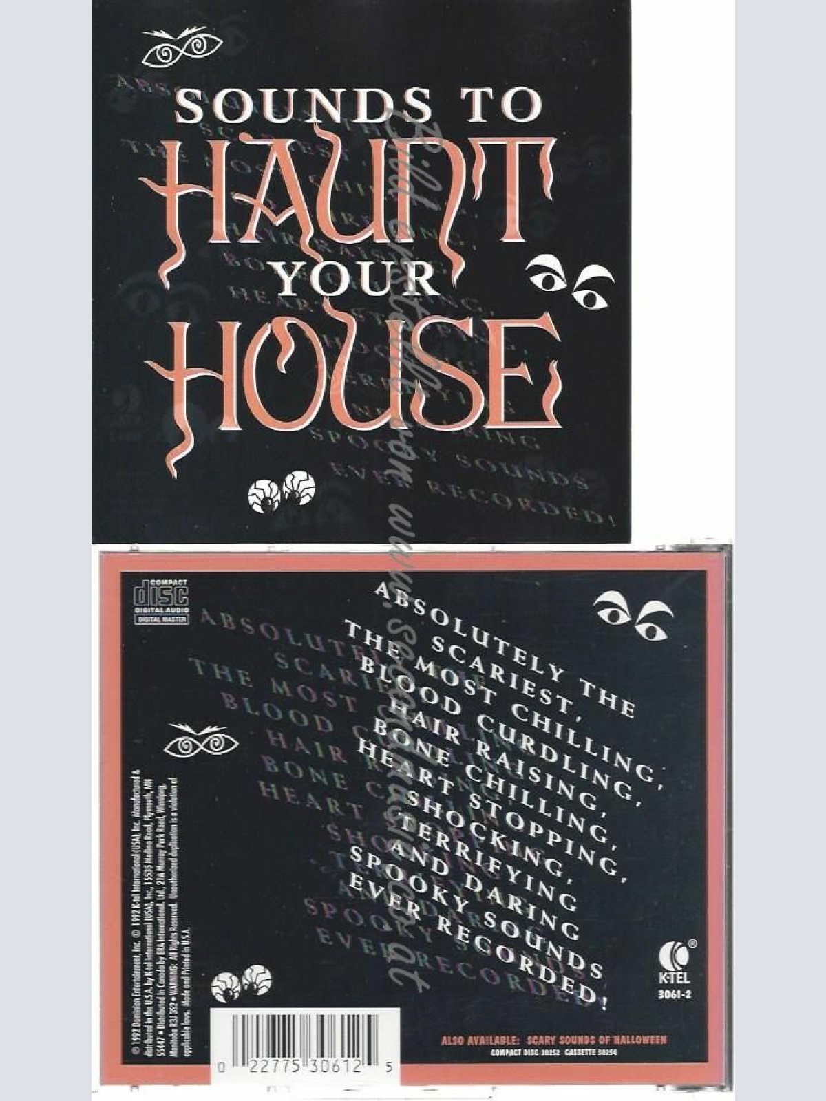 CD--SOUNDS TO HAUNT YOUR HOUSE--