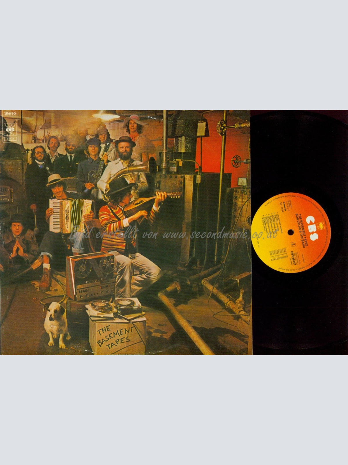 DLP -- Bob Dylan & The Band  The Basement Tapes  // NL // 88147