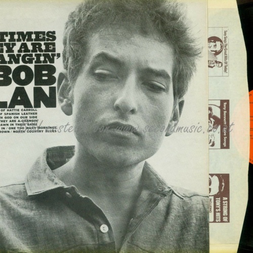 LP -- Bob Dylan – The Times They Are A-Changin UK / 62251 //