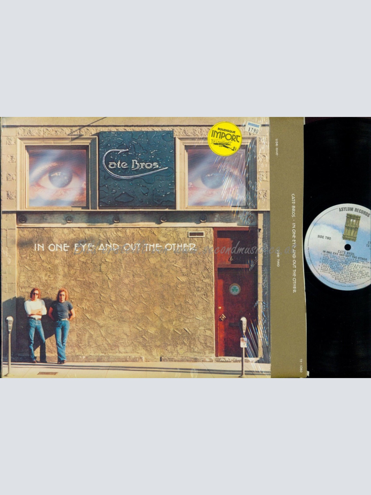 LP --   Cate Bros. – In One Eye And Out The Other / 7E1080 // US LP