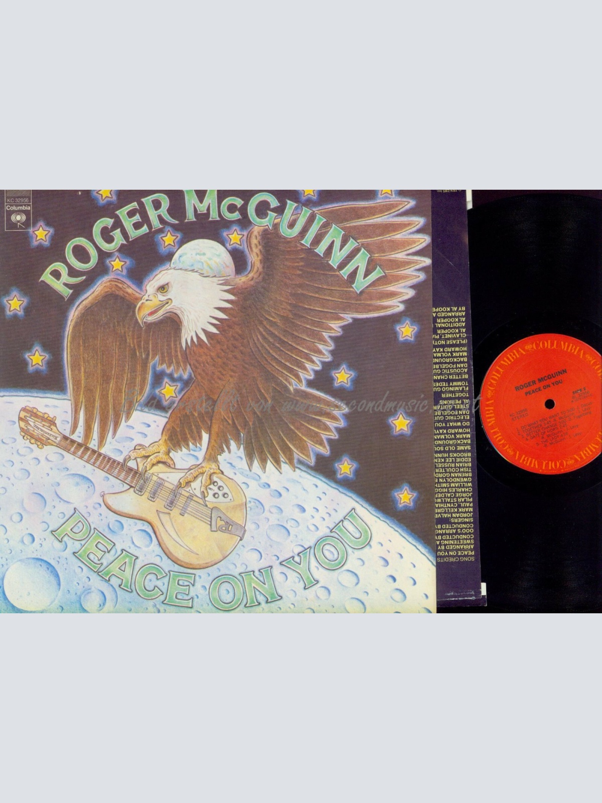 LP -  Roger McGuinn  Peace On You  // OIS // US LP KC329556