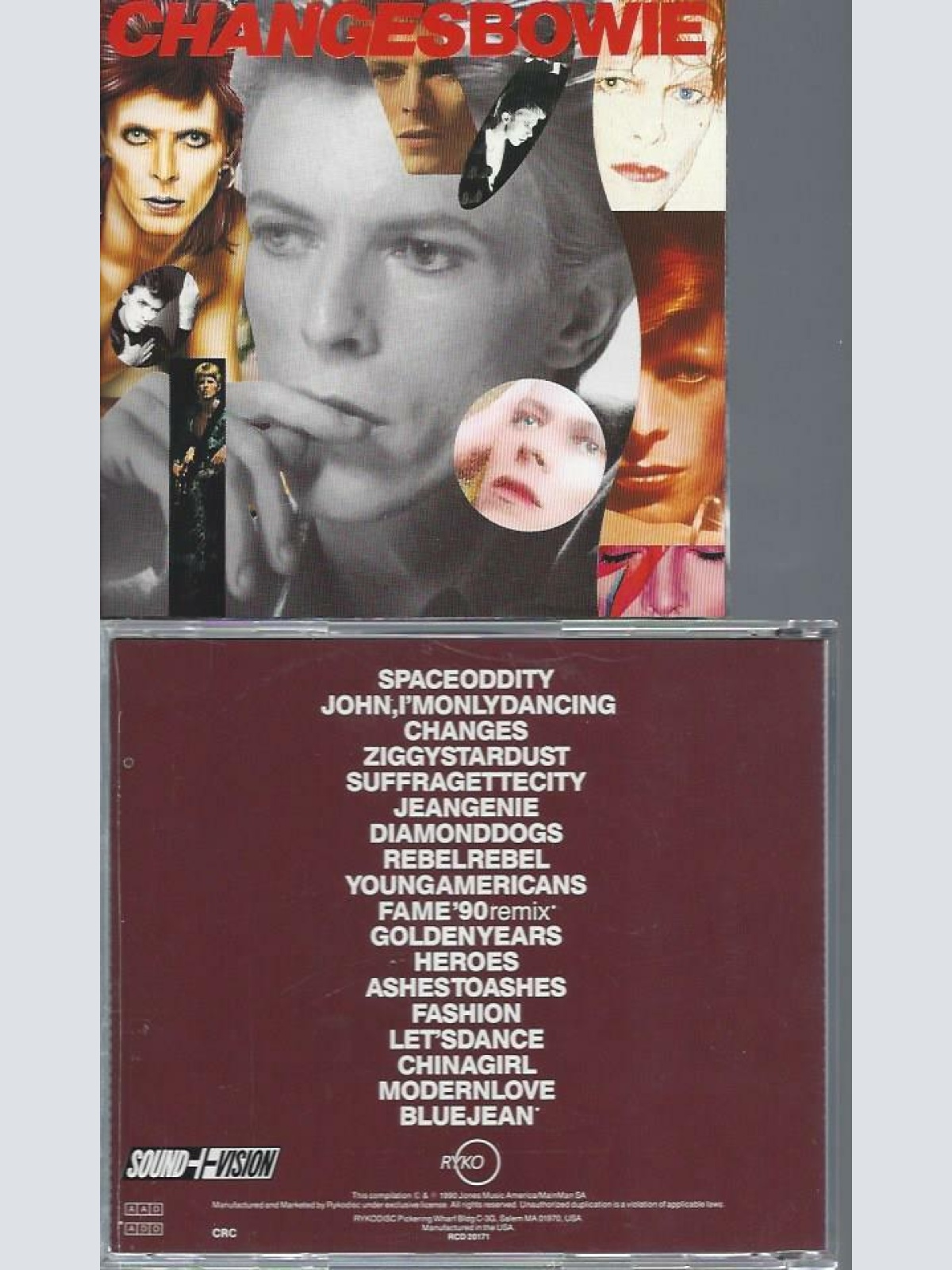 CD- -David Bowie Changes Bowie // US RCD20171