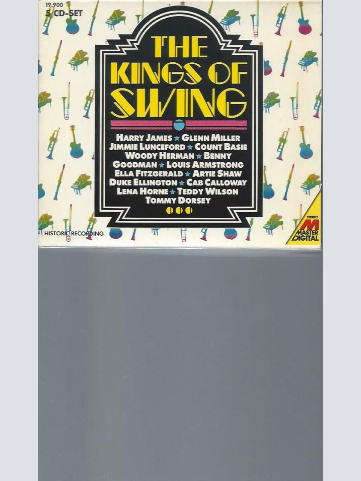 CD- The Kings of Swing //  5 CDs  / Historic Recordings