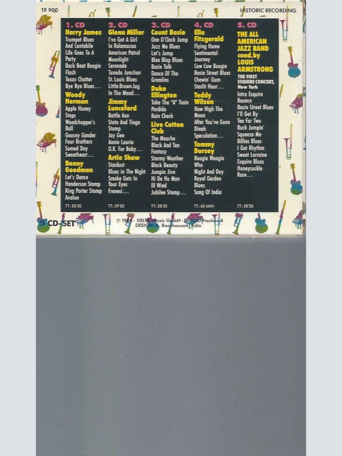 CD- The Kings of Swing //  5 CDs  / Historic Recordings