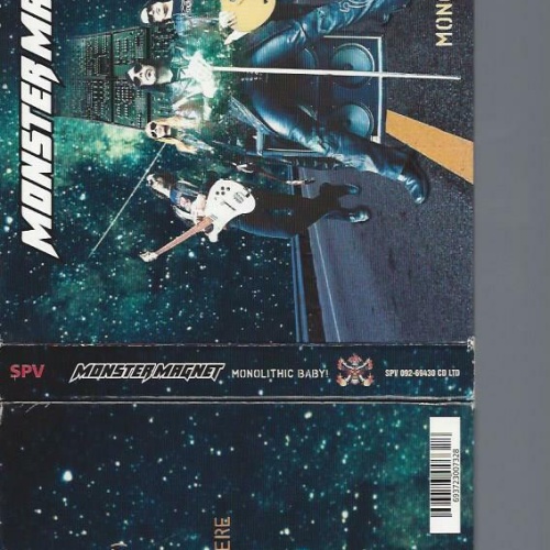 CD- Monster Magnet Monolithic Baby // CD+DVD