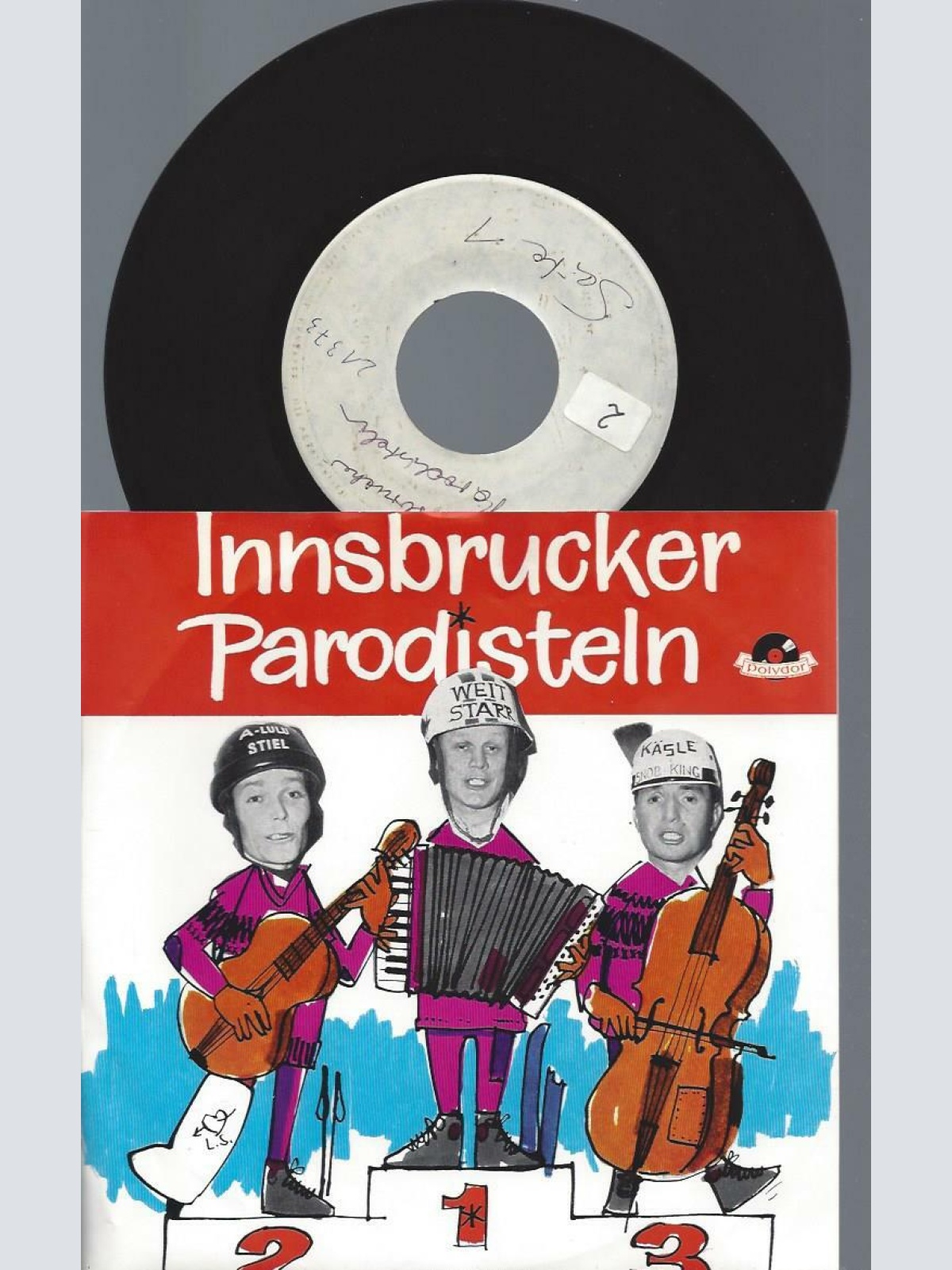 7"    Die Innsbrucker Parodisteln  Olympia-Knödln Mit Salat  / Promo