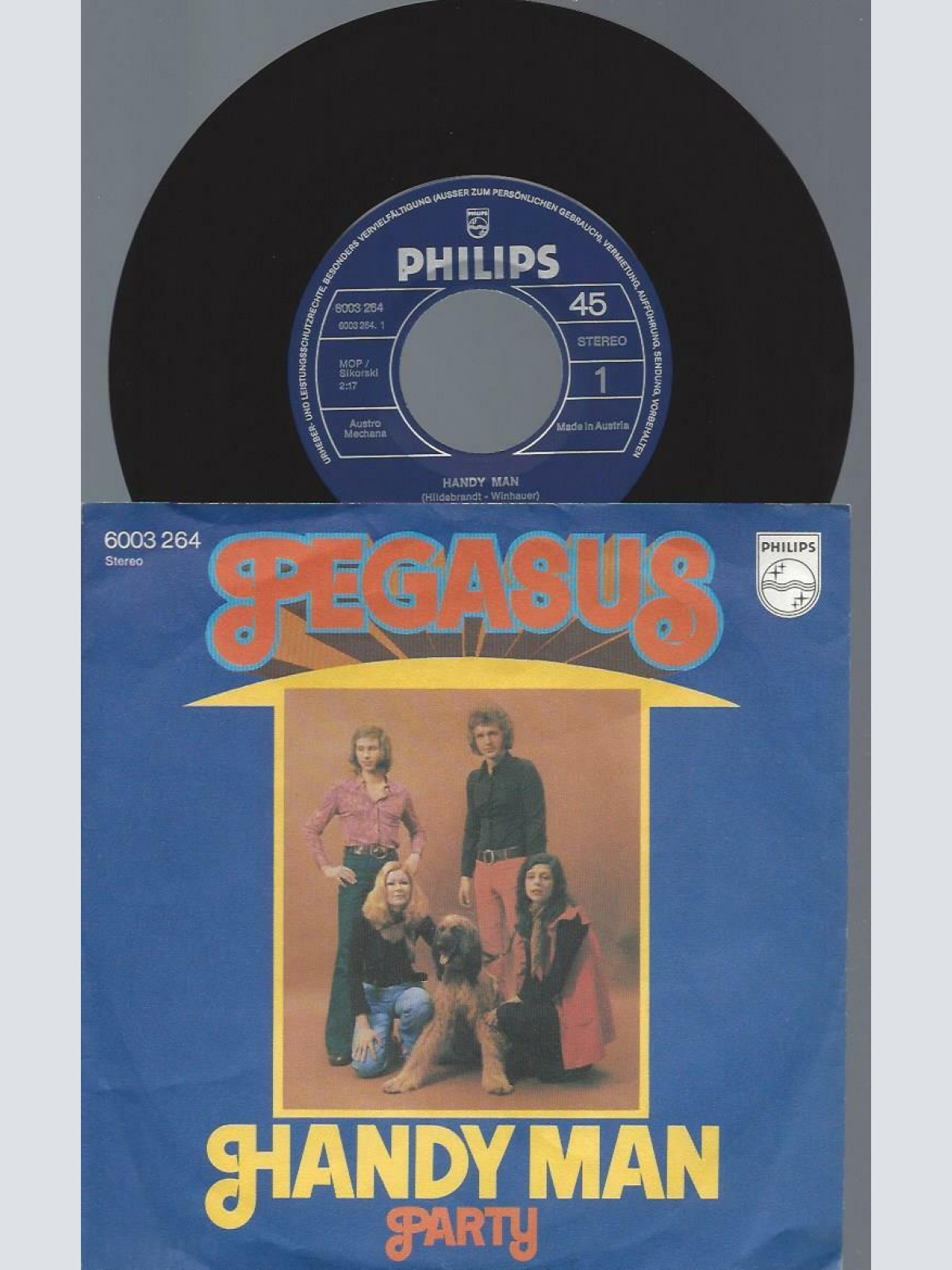 7"  Pegasus   Handy Man // AT Press