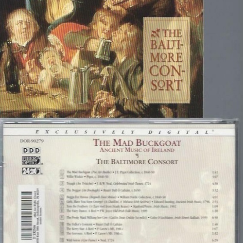 CD- The Mad Buckgoat Ancient Music of Ireland