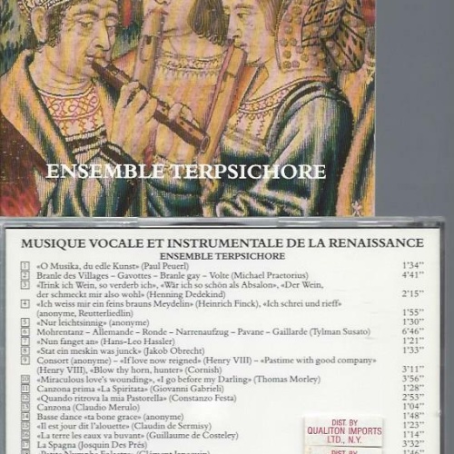 CD- Ensemble Terpsichore Renaissance
