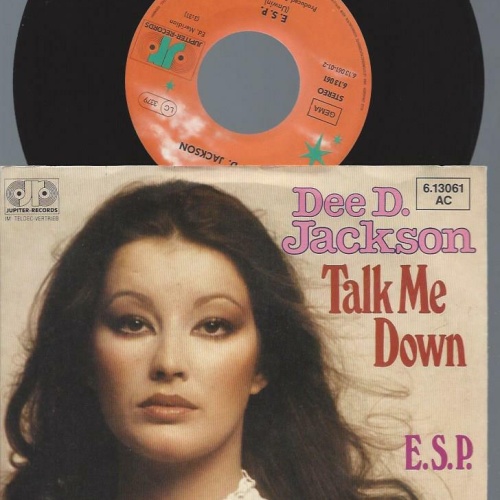 7"   Dee D. Jackson – Talk Me Down / Promo
