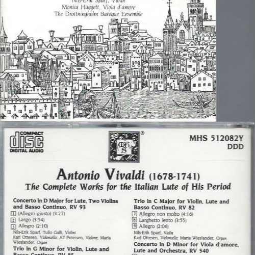 CD- Antonio Vivaldi The complete Works for the italian Lute