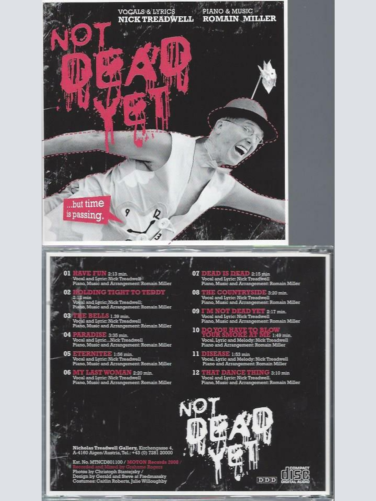 CD-  Not Dead Yet  Nick Treadwell Roman Miller