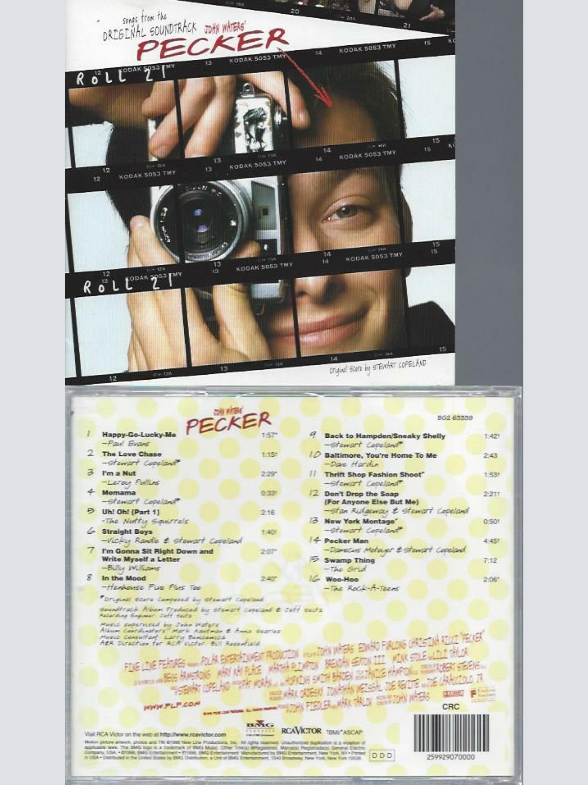 CD-  Pecker OST John Waters