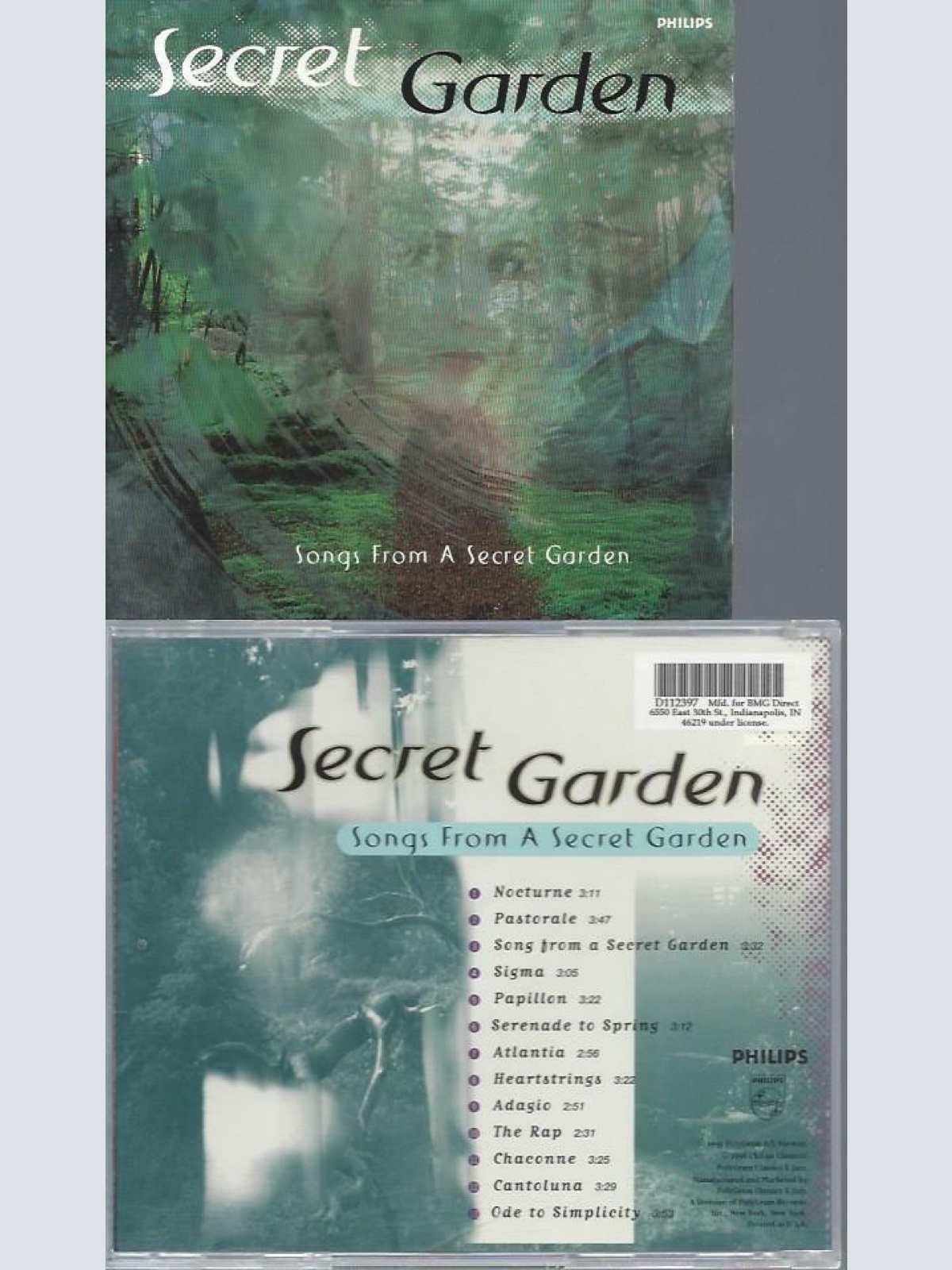 CD-  Secret Garden Songs from a