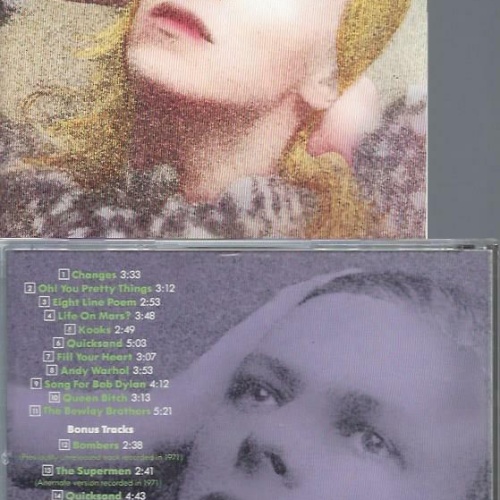 CD--David Bowie Hunky Dory RCD 10133