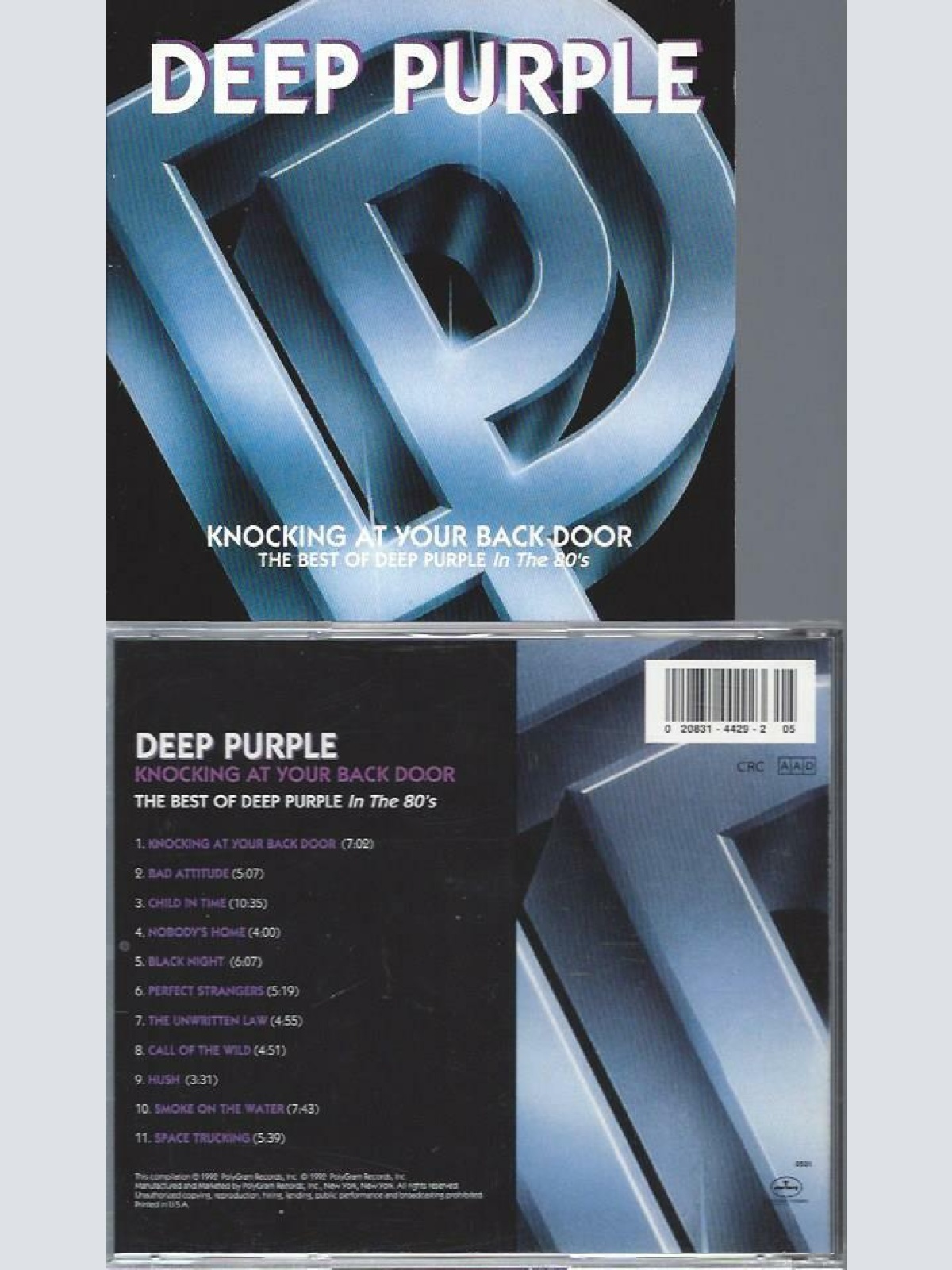 CD--   Deep Purple  Knocking At Your Back Door // USA