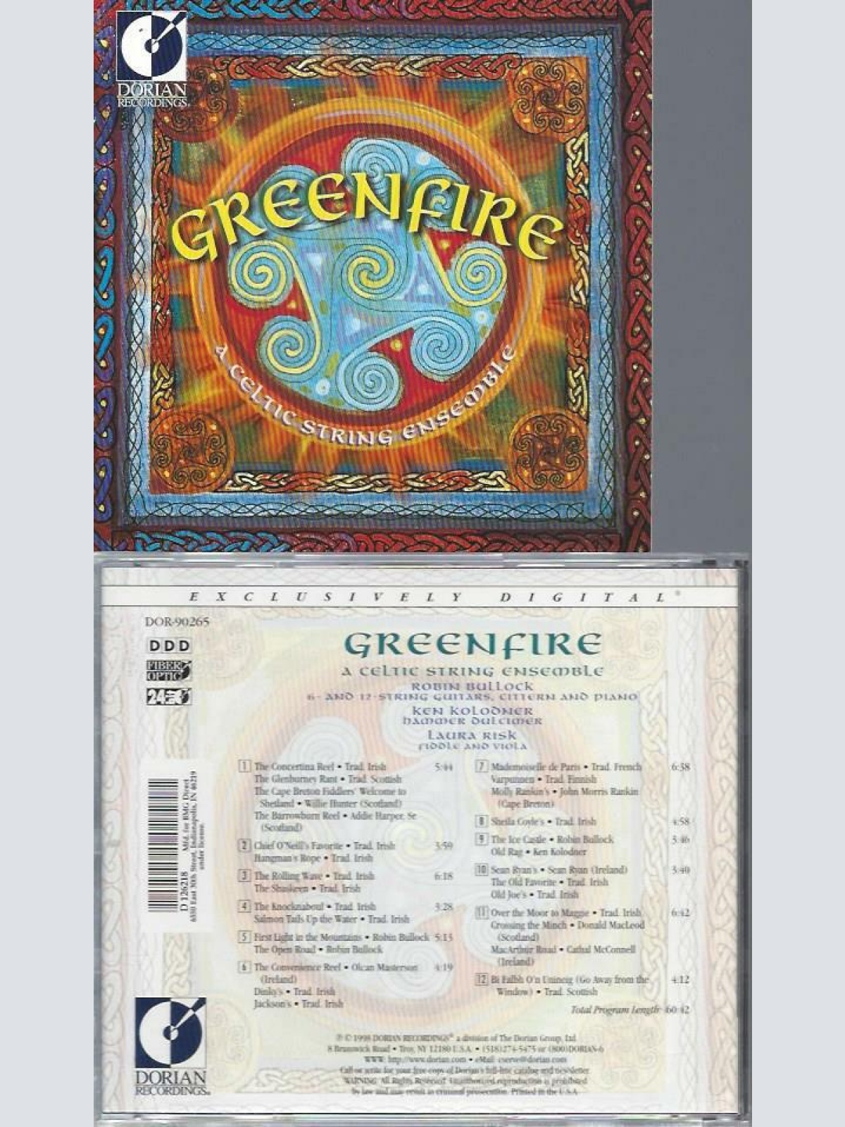 CD-  Greenfire A Celtic String Ensemble