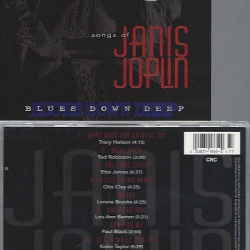 CD  -- House of Blues songs of Janis Joplin - Blues down Deep