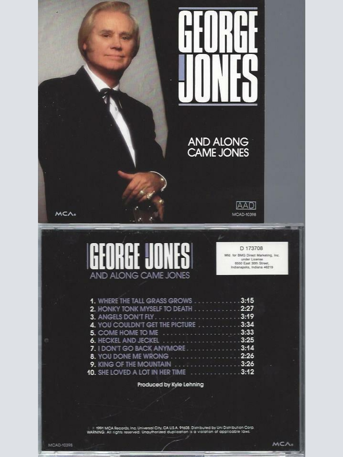 CD  -- George Jones    And Along Came Jones   // USA