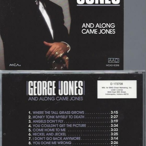 CD  -- George Jones    And Along Came Jones   // USA